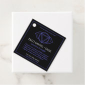 Ajna Third Eye Chakra Candle Label フェイバータグ (インサイチュ)