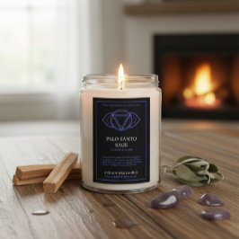Ajna Third Eye Chakra Candle Label フードラベル