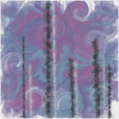 AJOのクリスタルタワーカスタムカットビニールステッカー シール (正面)