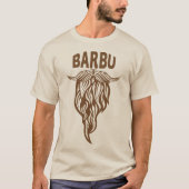 ajouter_texte_barbu_barbe_famille_510 tシャツ (正面)
