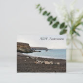 Ajuy Fuerteventuraビーチはがき ポストカード (スタンド正面)