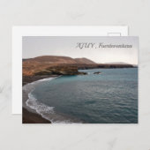 Ajuy Fuerteventuraビーチ – はがき (正面/裏面)