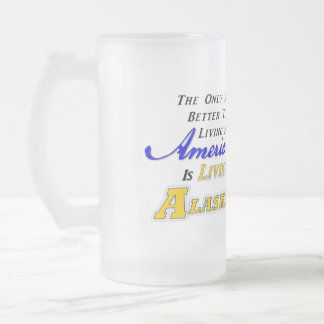 AKの生存! 22のozの曇らされたガラスのマグ フロストグラスビールジョッキ