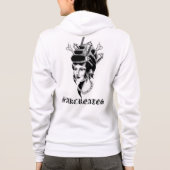 akフード付きスウェットシャツ パーカ (裏面)