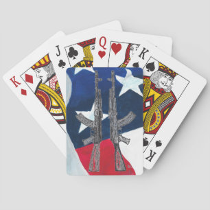 AK47愛国心遊のカード トランプ