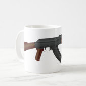 AK47 コーヒーマグカップ (正面左)