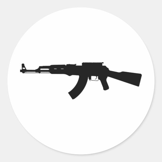 ak47 ラウンドシール (正面)