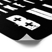 ak47 : living like i'm bulletproof ポスター (角)