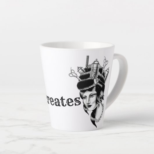 AK カフェラテマグ (右アングル)