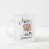 AK フロストグラスマグカップ (左)