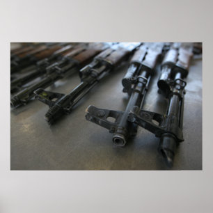 AK-47アサルトライフル ポスター