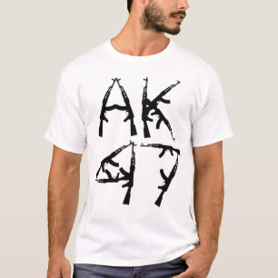 AK-47アサルト·ライフル射撃士 Tシャツ