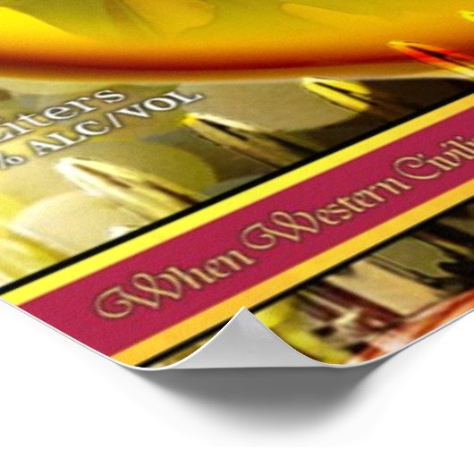 AK-47シャルドネ ポスター (角)