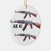AK-47 セラミックオーナメント (右)