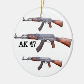 AK-47 セラミックオーナメント (左)