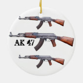 AK-47 セラミックオーナメント (裏面)