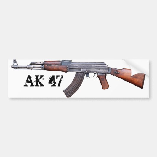 AK-47 バンパーステッカー (正面)
