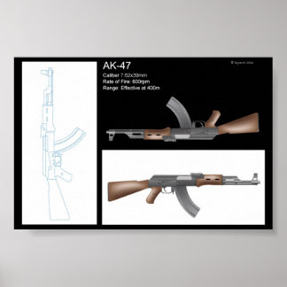 AK-47 ポスター