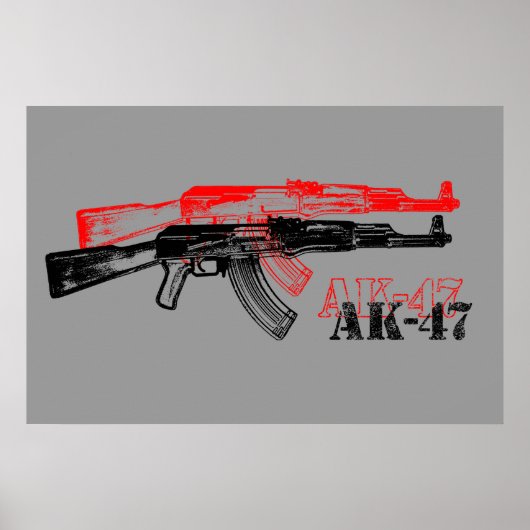 AK 47 ポスター (正面)