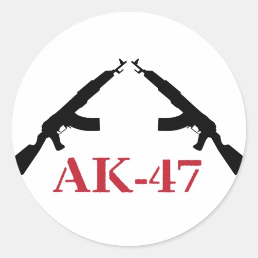 AK-47 ラウンドシール (正面)