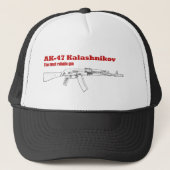 AK-47 Kalashnikov - The most reliable gun キャップ (正面)