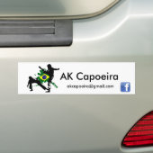 AK Capoeiraブラジルのバンパーの棒 バンパーステッカー (車上)