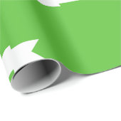 AKA名前をカスタムするメリークリスマスジンジャーブレッドハウス ラッピングペーパー (ロールコーナー)