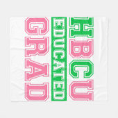 AKA HBCU教育1908年AKA フリースブランケット (正面(横))