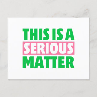 AKA Sorority 1908年の深刻な問題 ポストカード