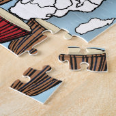 Akachi (110部分)のアフリカのパズル ジグソーパズル (側面)