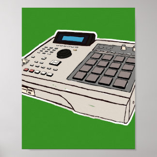 AKAI MPC 2000 ポスター