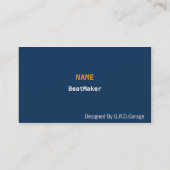 AKAI MPC 2000XL Business card 名刺 (裏面)