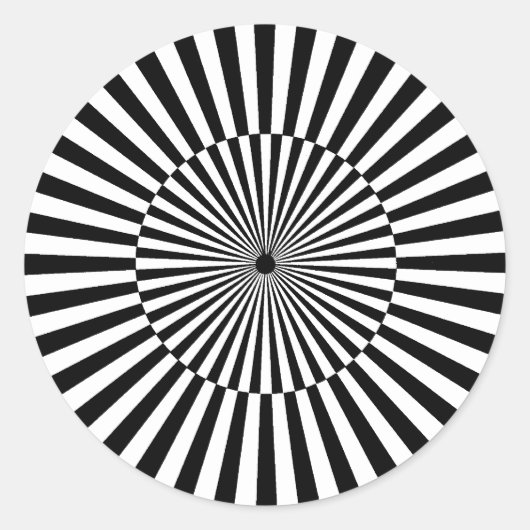 akaJustin Optical #2ステッカー ラウンドシール (正面)