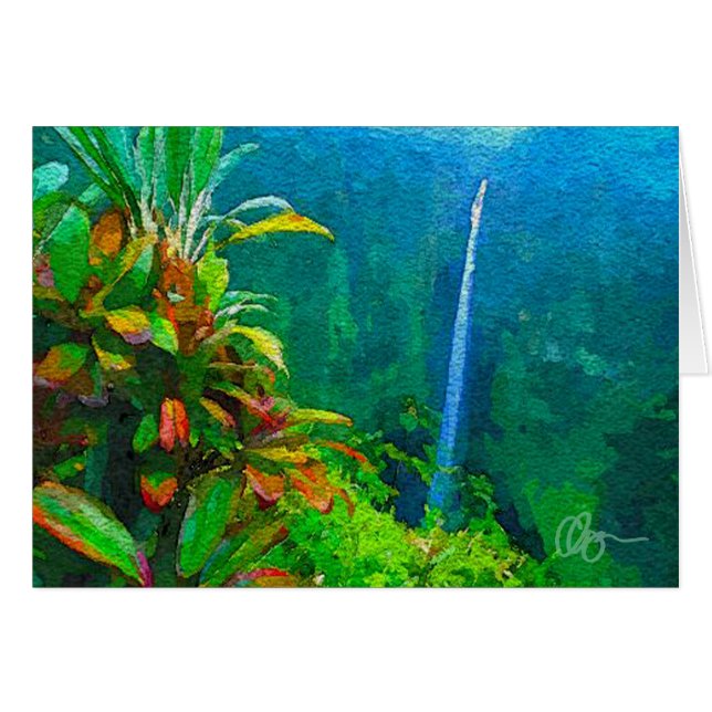 Akakaの滝 (正面横)