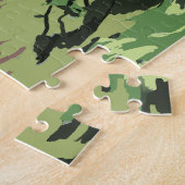 Akaka Falls Hawaii Waterfall Tropical Landscape  ジグソーパズル (側面)