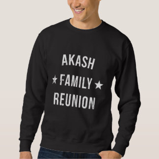 akashファミリー懇親会マッチングスクワッドファースト最終名 スウェットシャツ