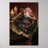 Akasha Codex - mystical esoteric fantasy art ポスター (正面)