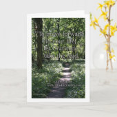 Akashicの挨拶状 カード (黄色い花)