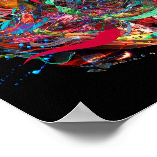 AKASHIC RECORDSコスモスを意識 ポスター (角)