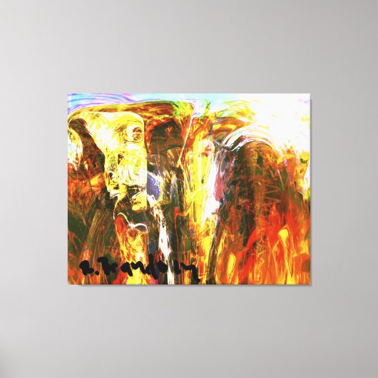 "Akashic Records Librarian"ギャラリーキャンバスプリント キャンバスプリント (正面)