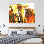 "Akashic Records Librarian"ギャラリーキャンバスプリント キャンバスプリント (インサイチュ (寝室))