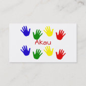 Akau 名刺 (裏面)