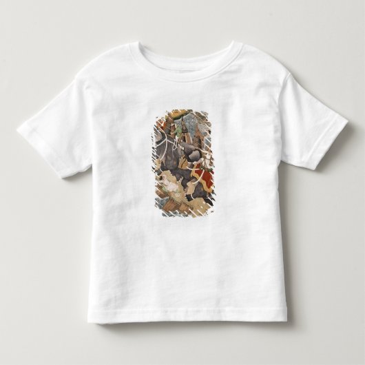 Akbarは野蛮な象、Hawa'iを飼いならします トドラーTシャツ (正面)