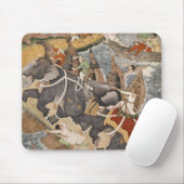 Akbarは野蛮な象、Hawa'iを飼いならします マウスパッド (マウス)