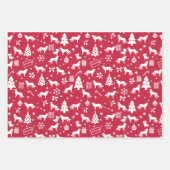 Akbashクリスマス ラッピングペーパーシート (正面3)