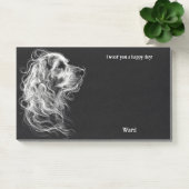 Akbash抽象芸術アートドッグ名 ポストイット (オフィス)