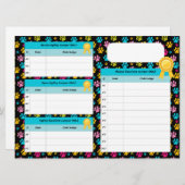 AKCアジリティマスタージャンパー称号トラッカーカード (正面/裏面)