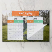 AKCアジリティマスターSTDおよびJWWタイトルトラッカー ペーパーパッド (折り畳み)