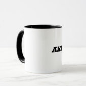 akela/taza マグカップ (正面左)