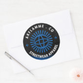 Akflamme.co ラウンドシール (封筒)